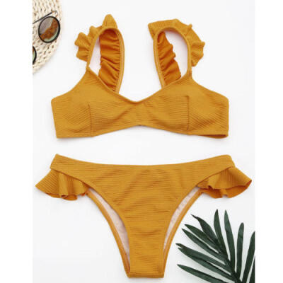 

Bikini Bathing Suit Women Push-up Padded Bra Bandage Swimsuit Swimwear