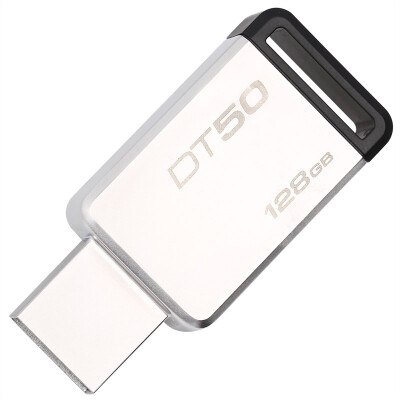 

Kingston (Kingston) USB3.1 64GB металлический диск U DT50 синий