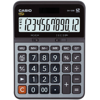 

Casio (CASIO) MX-120B миникомпьютер бизнес калькулятор серый MX-120BS разделе обновления