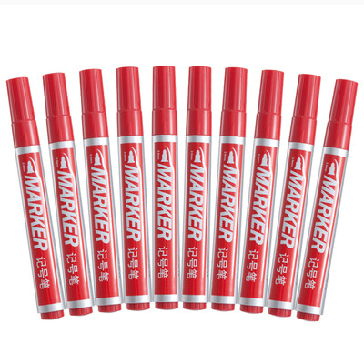 

Together COMIX MK819 logistics marker pen 20mm 10 loaded red