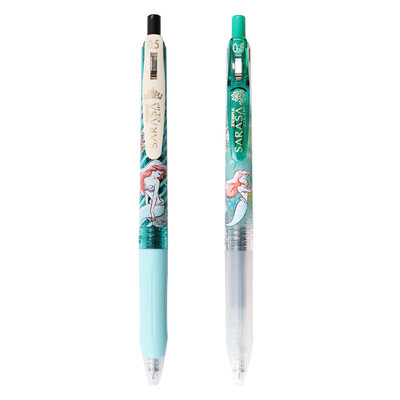 

Japanese Zebra ZEBRA JJZ15BM presses the gel pen to limit the Disney Princess series of Alice Princess color black green 2 sticks