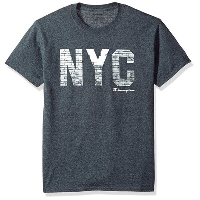 

Champion Mens Classic Jersey Graphic T-Shirt
