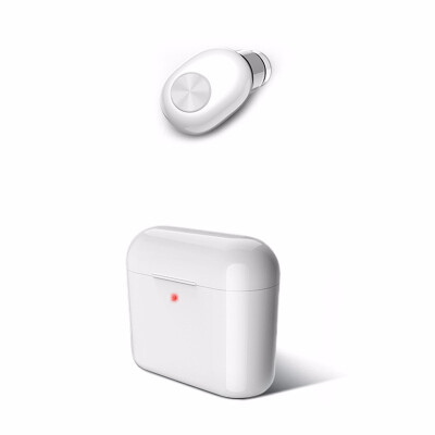 

Lightweight Mini Wireless Bluetooth Earphone Invisible Headset With Storage Box for iphoneXS MAXiphoneXR iPhoneXS iphoneX 6 7