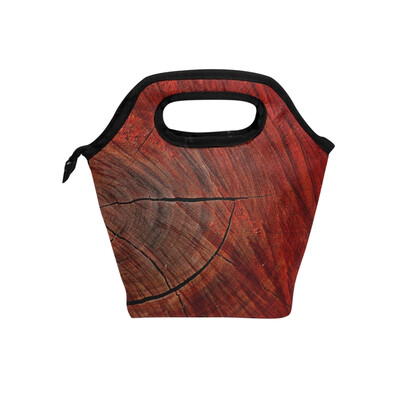 

Stump Cracks Lunch Bag Tote Bag Travel Picnic Organizer Lunch Holder Handbags Lunch Bag Box