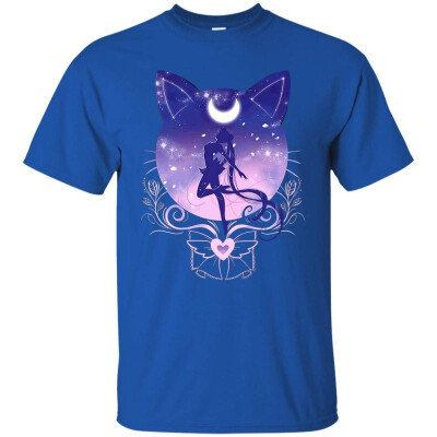 

Cute Moon Cat&Sailor Anime T-Shirt