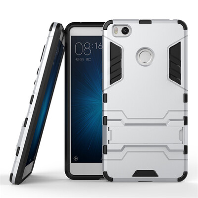 

MOONCASE Xiaomi 4S Case Detachable 2 in 1 Hybrid Armor Case Dual-Layer Shockproof Case Cover with Built-in Kickstand for Xiaomi 4S