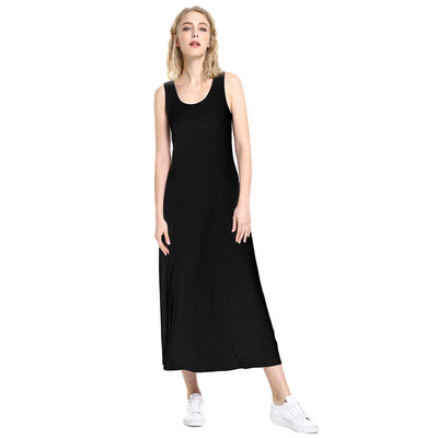 

Round Neck Vest Dress