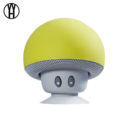 

WH Mini Mushroom Wireless Bluetooth Speaker Bluetooth 41 Speaker MP3 Player with Mic Portable Stereo Blutooth For Mobile Phone