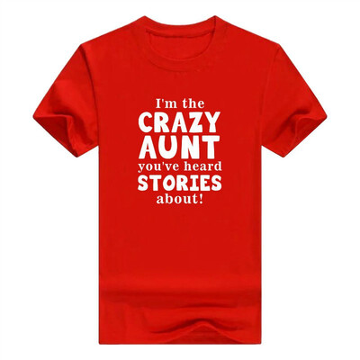 

Aunt Gifts Crazy Aunt Youve Heard Stories About Juniors Top Mens T-Shirt