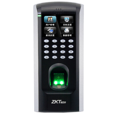 

In control wisdom ZKTeco F7 PLUS fingerprint attendance access control one machine