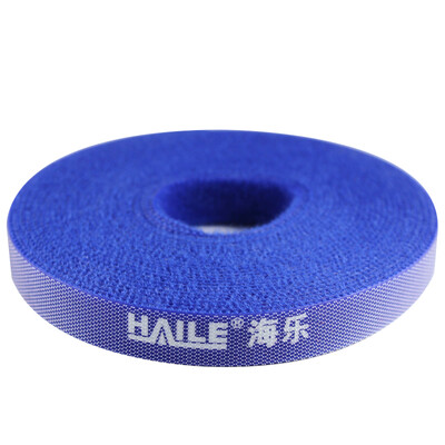 

Haile ZD-1F-5M Free Crop Velcro Backlit Belt Belt Striped с 5-метровым синим 12 * 5000 мм