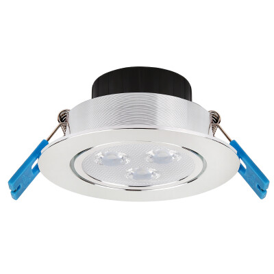 

Midea Midea LED ultra-thin spotlight ceiling lamp living room restaurant lights 4w bright silver 5700K white light hole 7