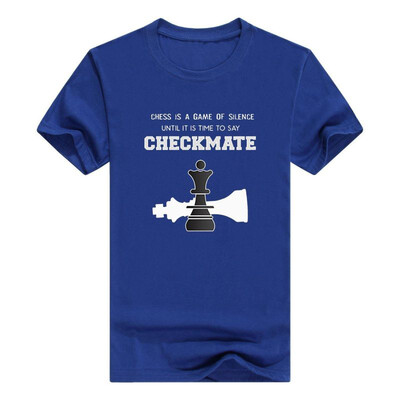 

Chess Pieces T-Shirt Funny Checkmate Quote Gift Tee