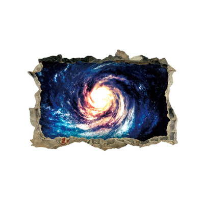 

3D Stereoscopic Wall Stick Star Series Vortex Home Decoration