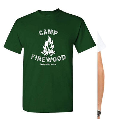 

Camp Firewood - Comedy Parody Satire Film - Mens Cotton T-Shirt