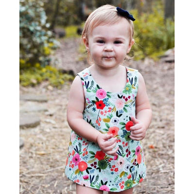 

Summer Newborn Baby Girls Clothes Floral Vest Dress Short Pants 2Pcs Outfits Set