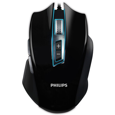 

Philips (PHILIPS) SPK9401W 8 четвертой скорость сдвига ключа вибрация излучающей мышь игр мышь мышь белые Игры