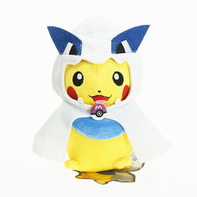 

MyMei Pokemon Plush Cosplay Pokemon Pikachu Mega Lugia Stuffed Animals Dolls Toy 23cm