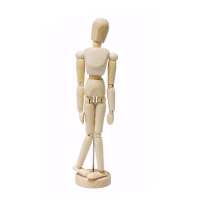 

Wood Figure Manikin Mannequin Artist Drawing Sketching Jointed Human Puppet