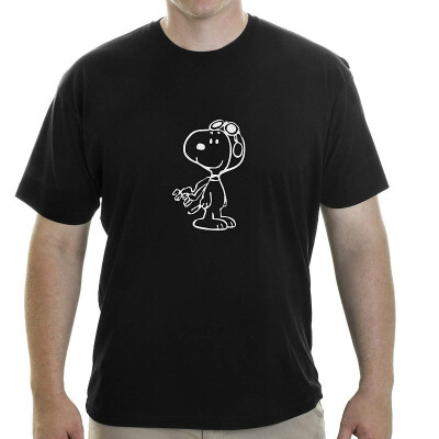 

WW1-Pilot Snoopy Comfortable Adult Short Sleeve T-Shirt