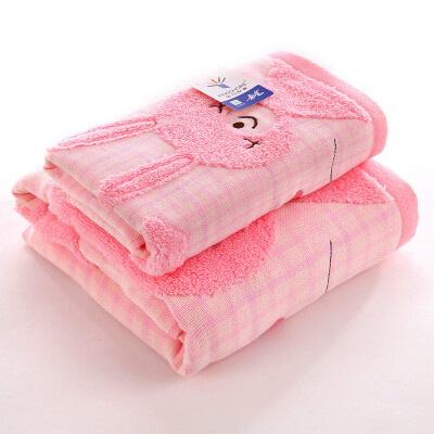 

Gold towel home textile G1572WH cotton absorbent towel towel combination