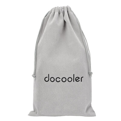 

Docooler Storage Bag Carrying Bag Small Drawstring Flocked Protection Pouch Grey 135235CM