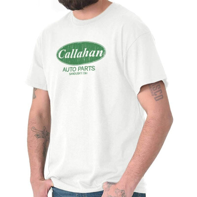 

Callahan Auto Parts 90s Movie Retro Parody T Shirt Tee