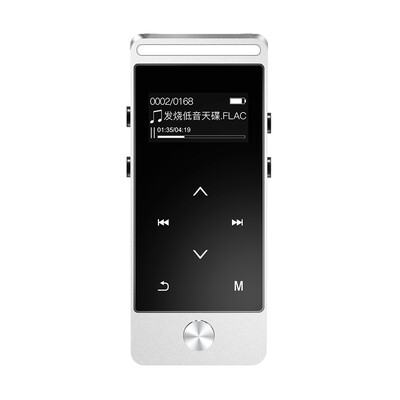 

Landscape SANSUI F3 mp3 music player 8G student Walkman recording pen sports mini touch silver