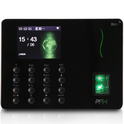 

Китайский контроль мудрости (ZKTeco) JD819 беспроводной WIFI отпечатков пальцев машины посещаемости
