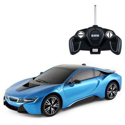 

Starlight (Rastar) пульт дистанционного управления автомобиль 1:18 BMW i8 пульт дистанционного управления спортивный автомобиль мальчик дети игрушечный автомобиль модель 59200 синий