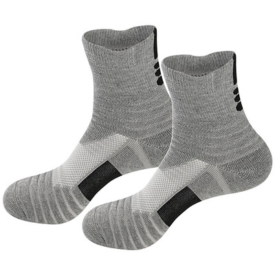

LifeWheel Mens Athletic Sports Running Breathable Cotton Basketball Socks