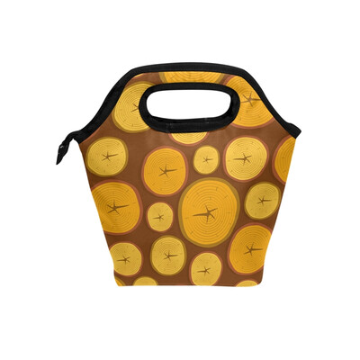 

Lunch Bag Tote Bag Tree Ring Travel Picnic Organizer Lunch Holder Handbags Lunch Bag Box for Office