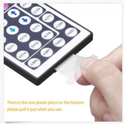 

5M RGB 5050 Waterproof LED Strip light SMD 44 Key Remote 12V