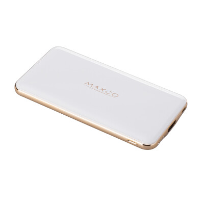 

MAXCO MR8000C Power Bank 8000mAh Portable Charger Ultra-Compact Backup Charger 24A Output High-Speed Charging for iPhone iPad Sam