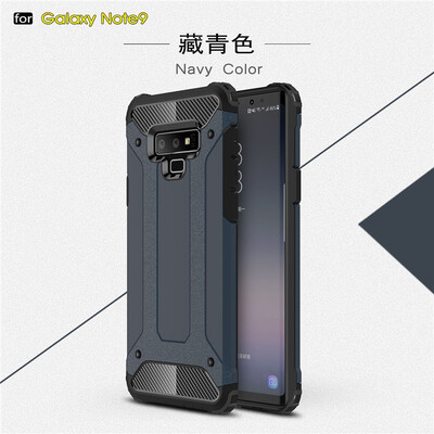 

Fivice Samsung Galaxy Note 9 case Luxury Silicone Diamond Armor PC Hard Shell Phone Case