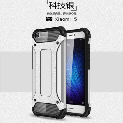 

Fivice Xiaomi MI 5 case Luxury Silicone Diamond Armor PC Hard Shell Phone Case