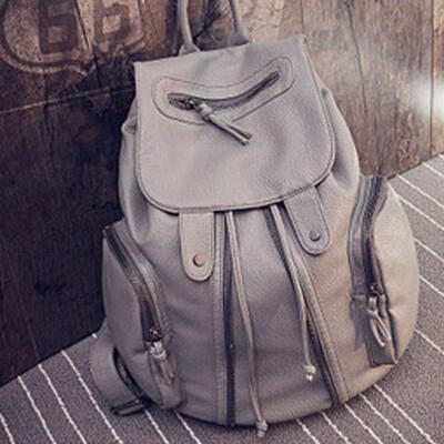 

Fashion Women Girls PU Leather Backpack Rucksack School Bag Travel Handbag