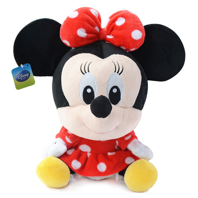 

Jingdong supermarket] Disney Disney plush cute Q version Minnie doll dolls doll pillow birthday Valentine's Day girls gift cloth doll