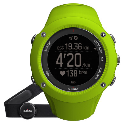 

Sung Tuo (SUUNTO) watch AMBIT3 extension wild 3RUN outdoor running sports smart watch lemon black SS021260000