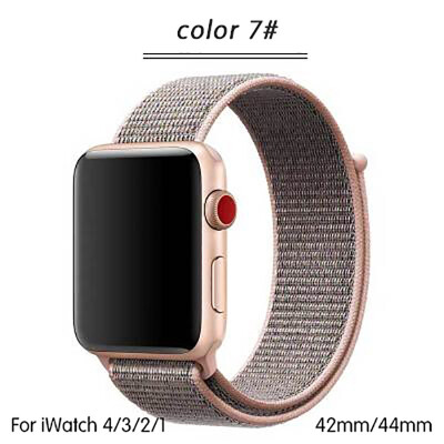 

Kebbit Nylon Sport Band for Apple Watch Series 4 3 2 1 38MM 42mm 40MM 44mm Soft Breathable Watch Strap Colorful iWatch Bands