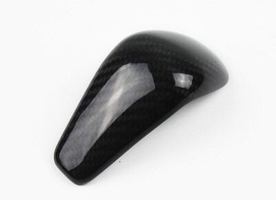 

Eppar New Carbon Fiber Shift Knob Cover 1PC Compatible with Audi A6 S6 A7 S7