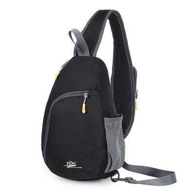 

Outdoor Sling Bag Nylon Crossbody Backpack Men Women Causal Chest Triangle Bag Cycling Chest Pack