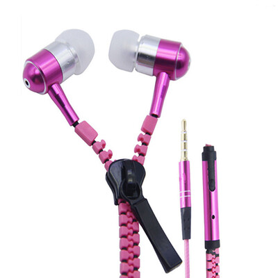 

MyMei New 3.5mm in-Ear Earphone Earbuds with Mic Zipper Universal Stereo Headphone