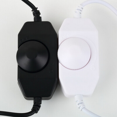 

12V Руководство Диммер Яркость Для DC адаптеры для LED одноцветные полосы света