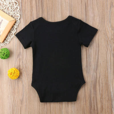 

Cute Newborn Baby Boy Girl Batman Romper Bodysuit Playsuit Summer Clothes Outfit