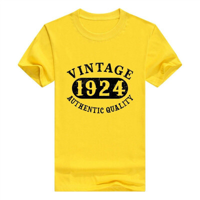 

1924 Vintage 94 Years Old 94th B-Day Birthday Gift Mens T-Shirt