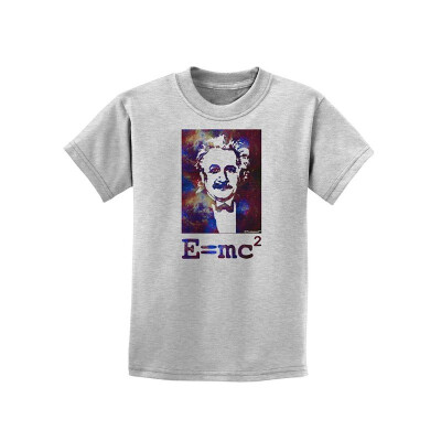 

Cosmic Galaxy Einstein - E Equals mc2 Childrens T-Shirt