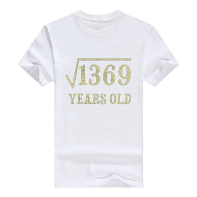 

37 yrs Years Old Square Root of 1369 37th Birthday T-Shirt