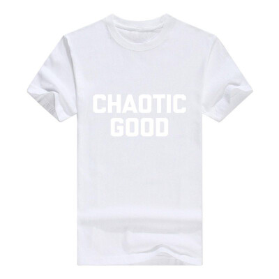 

Chaotic Good Men T-Shirt Funny Saying Sarcastic Novelty Humor