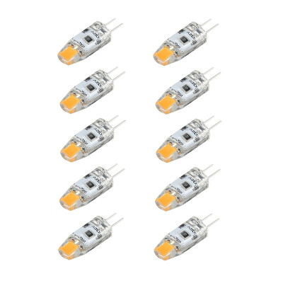 

1W G4 LED Bi-Pin Lights T 0705 1 COB 99 Lm Warm White Cold White Natural White DC 12V LED Decorative Lamp 10PCS